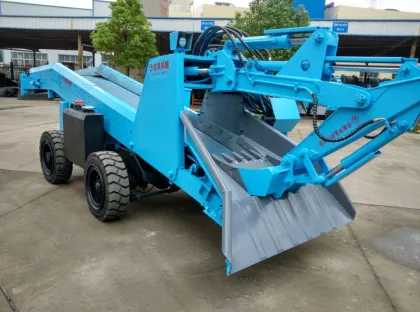 Hot Sale Wheel Belt Mucking Loader