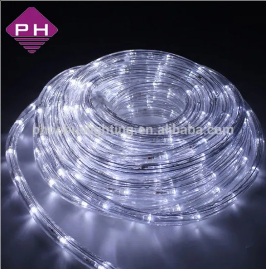 Clear Christmas decorative light led rope light