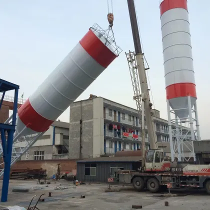 Factory Price Cement Silos: 30T to 100T - Engineering & Construction Machinery
