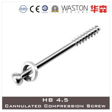 Hb4.5 Titanium or Ss Cannulated Compression Screws