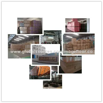 Maple laminate flooring