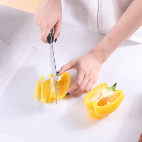 Eco-friendly clear kitchen cutting mat