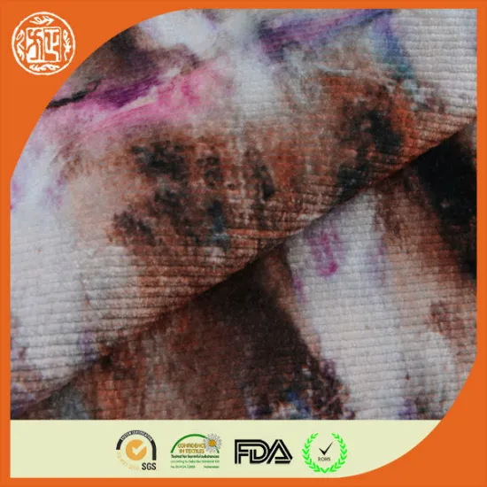 China wholesale polyester corduroy upholstery fabric