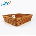 polyrattan rectangular bakery bread basket