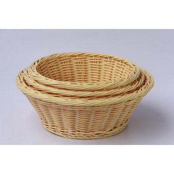 Nature Food Grade Round Rattan Basket