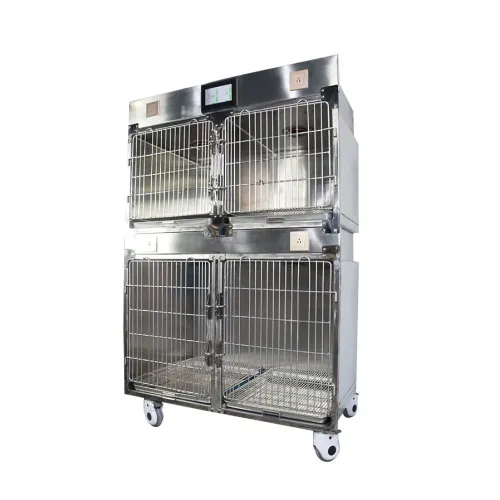 Veterinary Inpatient Oxygen Chamber with Infrared Therapy for Luxury Pet Care