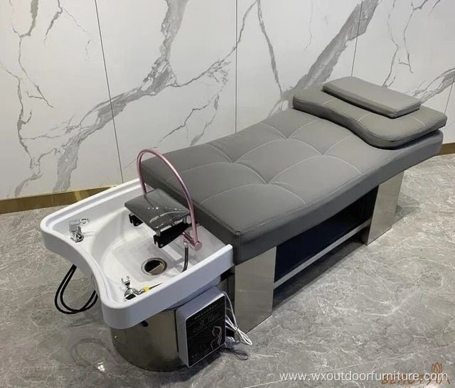 Wholesale New design Hair salon beauty salon Barber shop furniture Hair washing Shampoo bed Shampoo chair