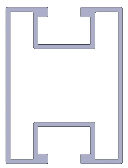 Solar Cell Aluminum Guideway-02