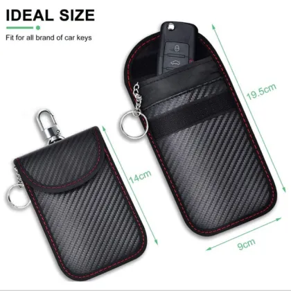 RFID Pouch Case Jammer for Car Key Security