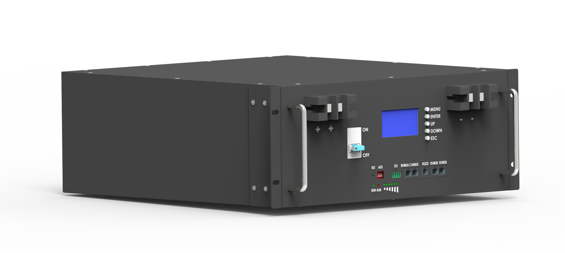 4U Rack-mounted 51.2V100Ah Lithium battery