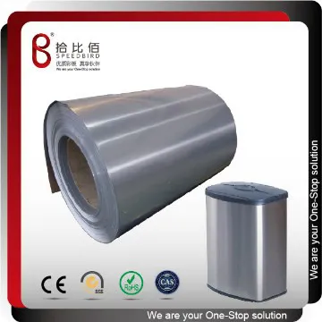 Metalic finish metal steel sheet