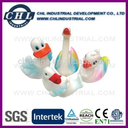 Colorful floating goose set for children