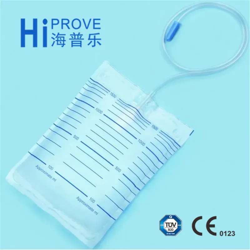 T Value Type Disposable Urinary Drainage Bag