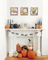 Pumpkin Farmhouse Canvas Wall Art