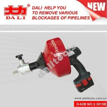 Drain Auger With Powerfeed