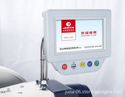 JUITA Placket Sewing Machine: Electronic Programmable Computerized Sewing Machine JTA3-01C