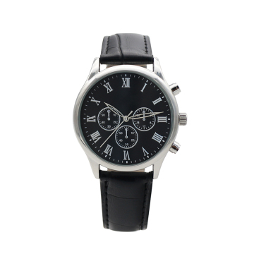 Reliable and Cheap PU Strap Waterproof New Style Eco-Friendly Men's Quartz Watch
