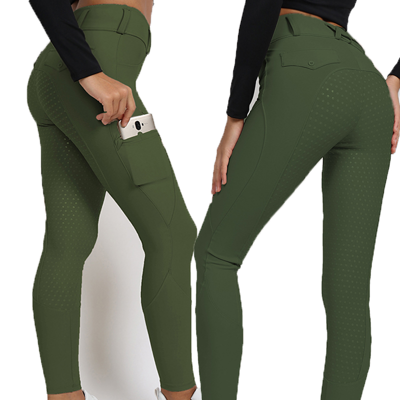 Nya produkter Kvinnor Silikon Equestrian Breeches