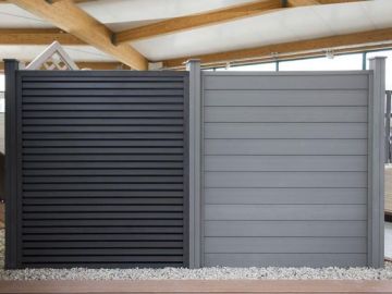 New generation anti-UV composite fence boards