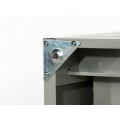 Функциональные стальные вертикальные металлические шкафы для хранения документов с 2 ящиками
