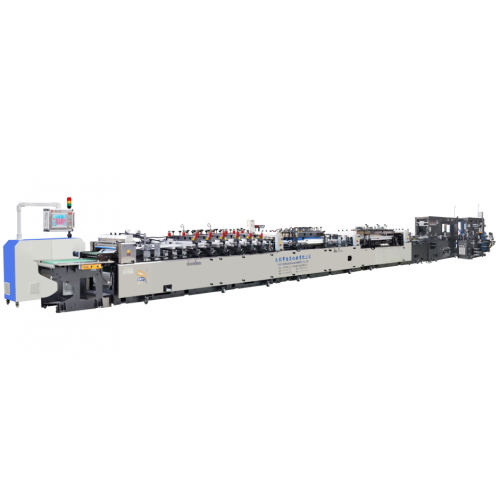 Automatic Plastic Bag Making Machine with Triangle Folding