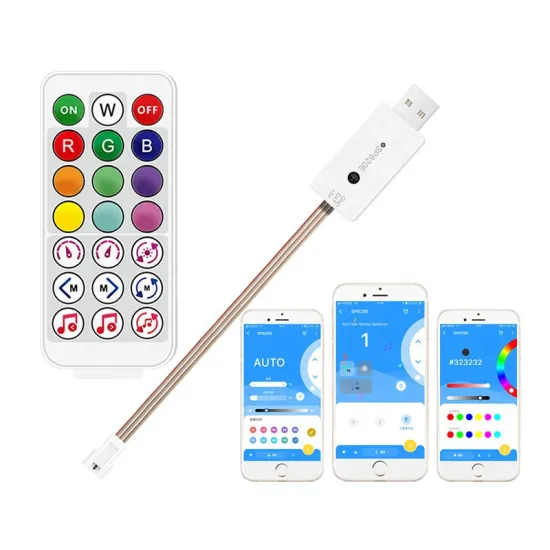 SP620E DC5V USB LED Controller for WS2812B/WS2811 Pixel Strip Light with IR Remote