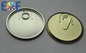 Customized Recycling Food Can Lids Vacuum Seal With Round S