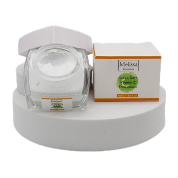 Green Tea Vitamin C Moisturizing Day and Night Facial Cream for Whitening