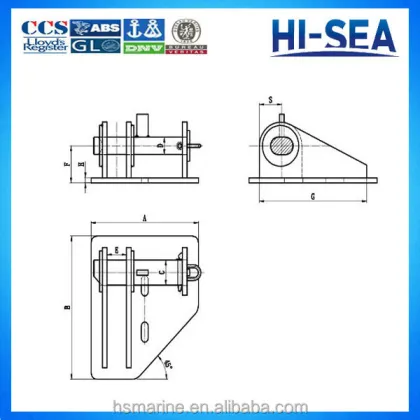 SMIT Marine Towing Bracket