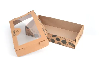 Custom Cake Boxes with Window for Bakery