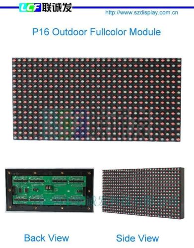 P12, P16, P20 Large Front Access 2r1g1b Outdoor Led Video Walls Screens For Events