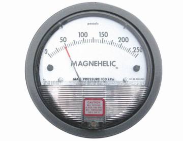 Paint Booth with Pressure Gauge