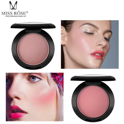Waterproof Long-Lasting High Pigment Blush Palette & Cream Blush for Private Label Cosmetics