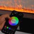 1.5m 3D smart auto water vapor fireplace