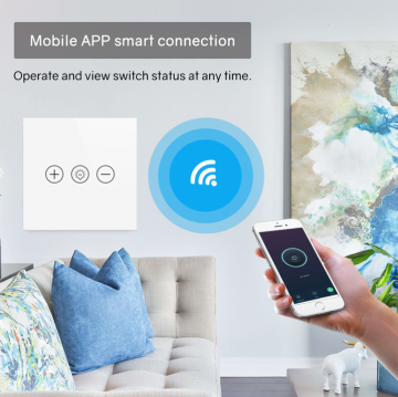 SZMYQ Smart Home Tuya WiFi ZigBee Touch Panel Dimmer Switch