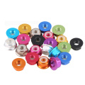 Multi-color Aluminum Alloy Flange Lock Nut