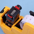 Hot MX-5500 8 Digits Price Tag Gun Labeler Labeller Stickers Label Paper +2 Ink Roll Manual Pricing Machine Random Color