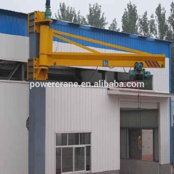 Wall Mounted Slewing Jib Crane