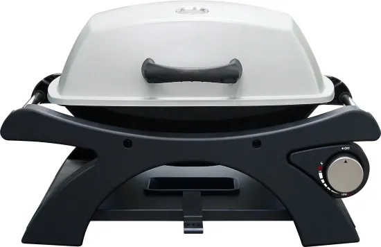 One Burner Gas Grill with Side Table