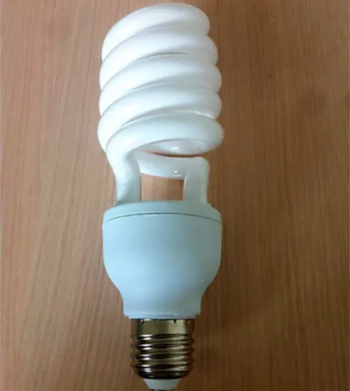 tricolor powder e27 30w e27 spiral energy saving lamp