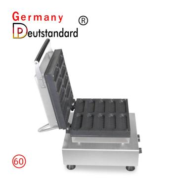 Corn Hot Dog Waffle Machine For Replaceable Tempate