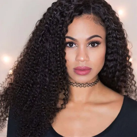 CELIE Human Hair 4x4 Lace Closure Kinky Curly Hot Sale Cuticle Aligned Virgin Hair Closure