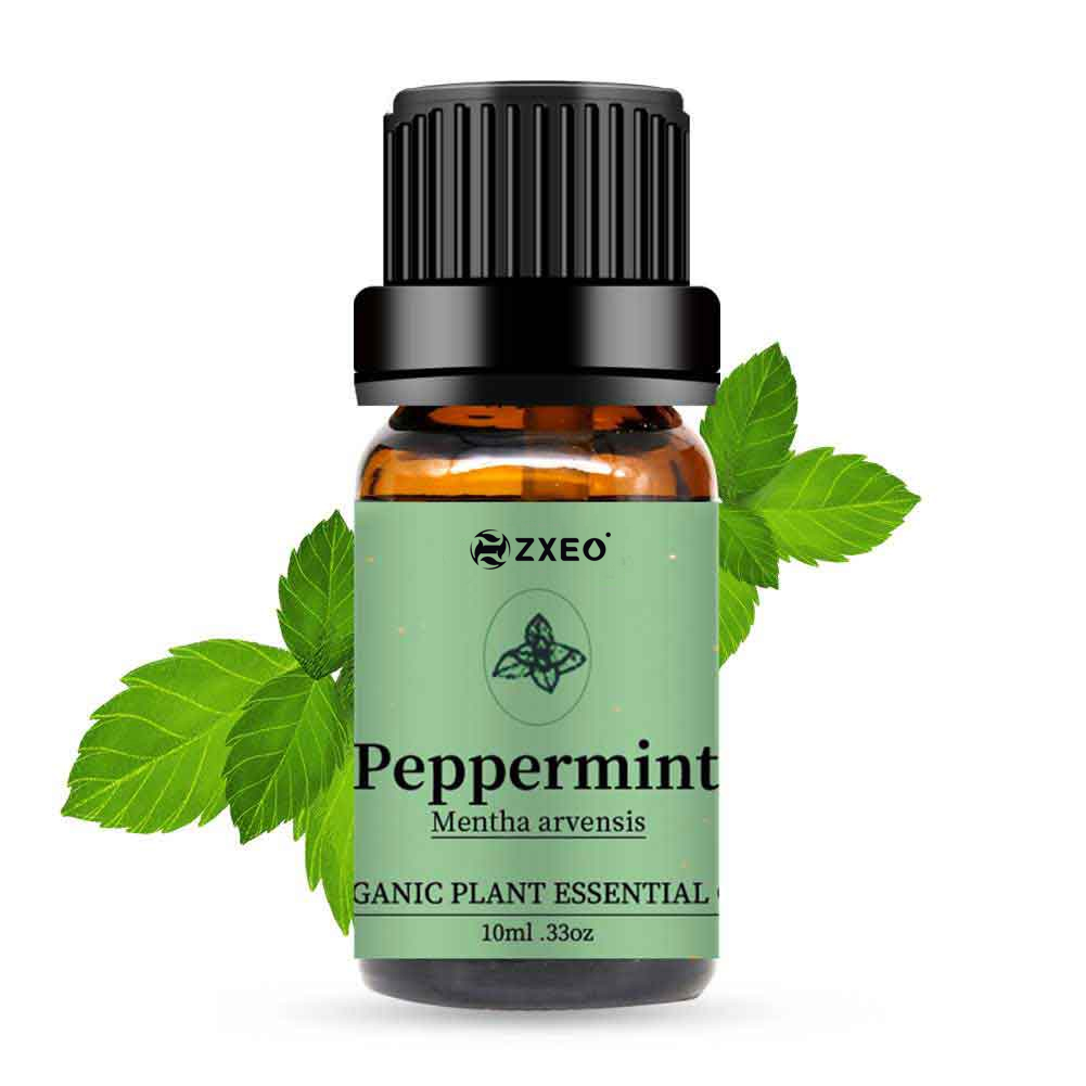 Óleo de hortelã de menta de hortelã de hortelã 100% pura para o pepérico para a pele de vela perfume cosméticos para a pele