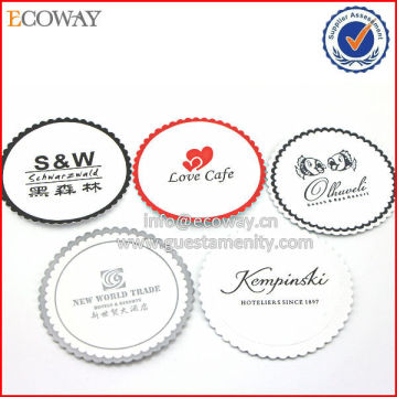 high quality mirrors toyota paper coaster/hotel coaster wholesale