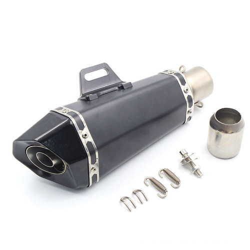 Universal Motorcycle Racing Muffler Pipe 370mm for 250-1000cc 150-650NK