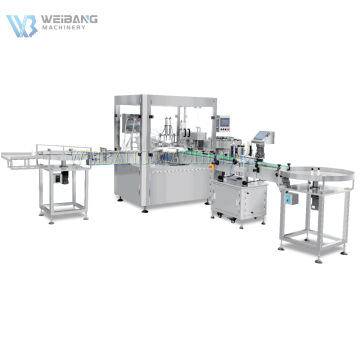 Automatic Cosmetic Roller Bottle Amber Transparent Roll-on Bottle Essential Oil Filling Machine
