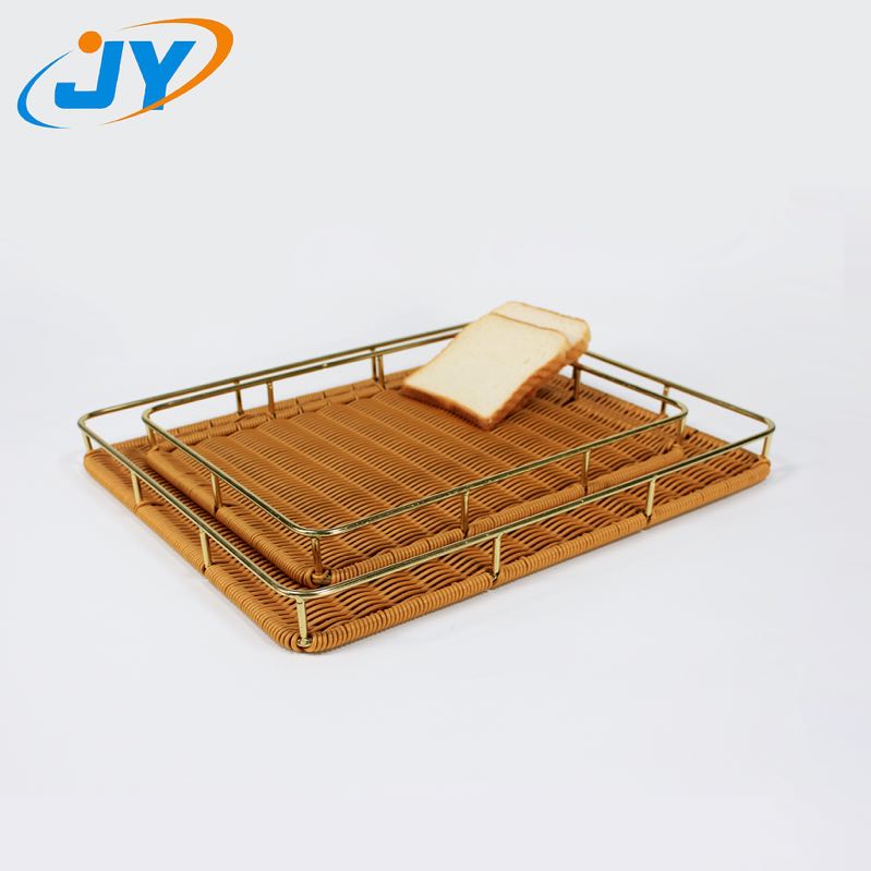 PP rattan bread basket for bakery