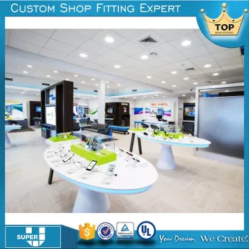 Guangzhou Factory Custom Excellent Mobile Phone Shop Counter Design