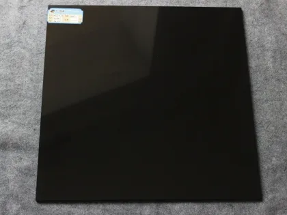 FoShan Pure Black Tiles Polished Cheap Floor Tiles