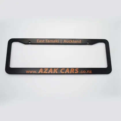 New Zealand and Australia Standard Aluminum License Plate Frame